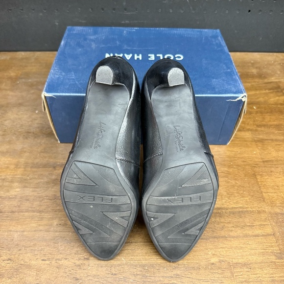 Used W/ Box! Women's LifeStride Soft System Georgia Black Pump Heels Size 8 - Picture 5 of 5